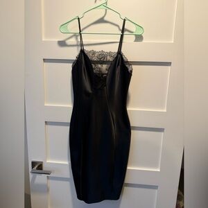 Victoria’s Secret black lace dress